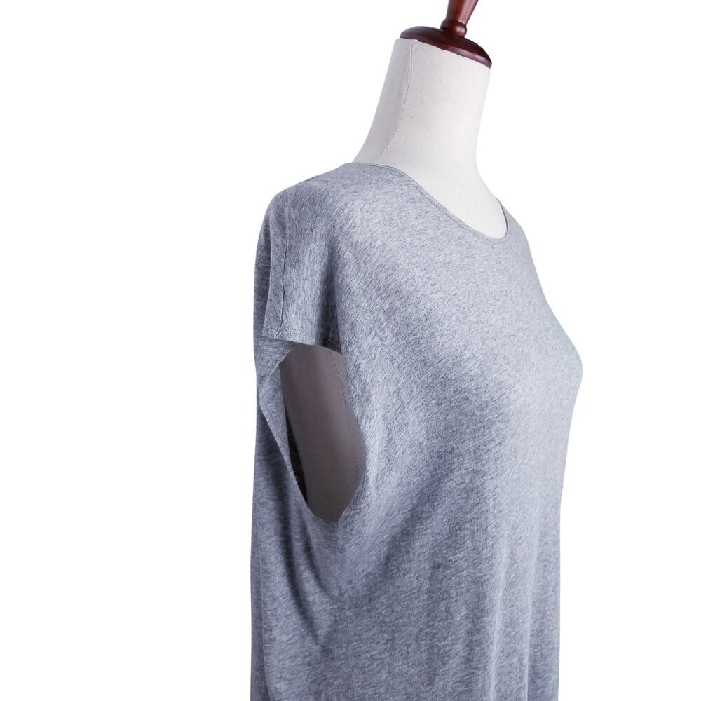 bassike Bias Cut Knit Sheath Dress S/S 100% Organic Cotton - Size XS - Picture 3 of 7